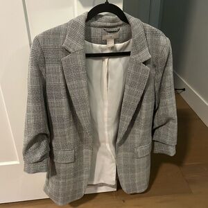 H&M gray blazer